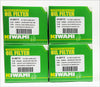 Four KI 401 Oil Filters