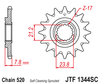 Honda JTF1344.14SC   14T  Front Sprocket