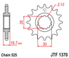 JTF1370.16  Honda Front Sprocket