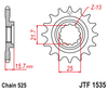 JTF1535.15 Kawasaki 15 Teeth Front Sprocket