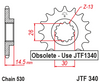 JTF340.18 Honda 18 Teeth Front Sprocket