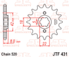 JTF431.15 JT 15T Front Sprocket