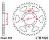 JTR1826.39 Suzuki 39T Rear Sprocket