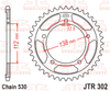 JTR302.42 Honda CBR900; 42 Teeth Rear Sprocket