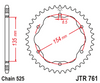 JTR761.41 Ducati 41T Rear Sprocket