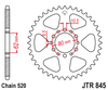 JTR845.46 Yamaha XT240 SR250 XT250 Rear Sprocket