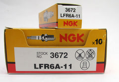 10 LFR6A-11 NGK Spark Plugs