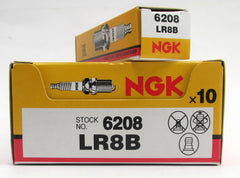 10 x LR8B NGK Spark Plugs