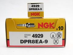 10 x DPR8EA-9  NGK Spark Plugs