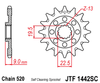JTF1442.14SC   JT 14T SC Front Sprocket