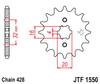 JTF1550.14  JT 14T Front Sprocket