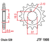KTM Husqvarna JTF1908.15T Front Sprocket