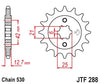 JTF288.16  JT 16T Front Sprocket