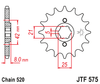 JTF575.14 Yamaha   14T Front Sprocket