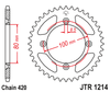 CRF110 DID Chain and JT Sprocket