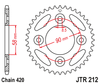 JTR212.34   34T 420 Rear Sprocket