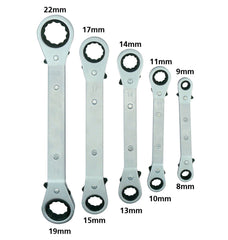 Ratchet Ring Spanner Set
