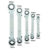 Ratchet Ring Spanner Set