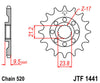RMZ450 JTF1441.13    Front Sprocket