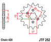 JTF252.13 Honda Front Sprocket
