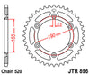 JTR896.52  JT Rear Sprocket